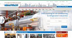 Desktop Screenshot of indianrefrigerationmart.com